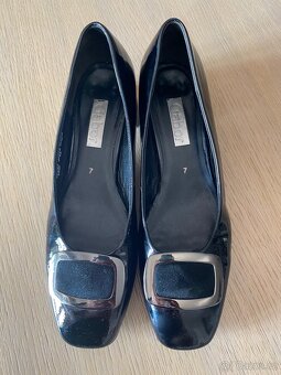 Boty černé Gabor lakovky, vel.7 - 3
