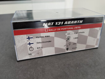 1:43 Fiat 131 Abarth Alén Rallye Portugal 1978 - DeAgostini - 3