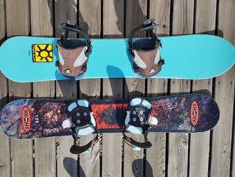 Prodám snowboardy, nášlapné vázání - 3