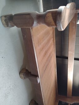 Masivní rám postele / gauče, holandský styl - 3