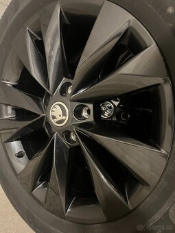 Alu kolo Kuma 17" Karoq + Michelin 225/55 r 17 zimní - 3