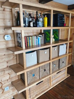 Regál IKEA - včetně košů - 3