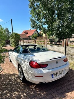 BMW 650i Cabrio - alpinweiss, 4,4 V8. Serviska - 3