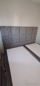 Čalouněná postel 220x220 cm - 3
