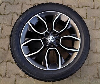 Alu kola originál Škoda Kodiaq 5x112 R19 Crater - 3