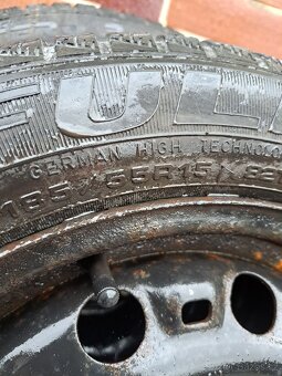 Škoda fabia zimní pneumatiky na.discích 185/55R15 - 3