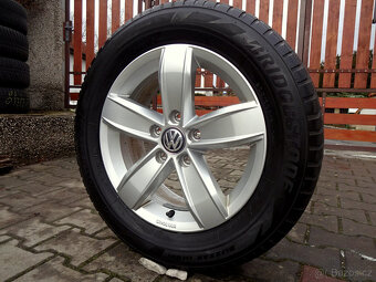 ZÁNOVNÍ ZIMNÍ ORIGINÁL VW 16" 5x112 pneu 205/60R16 - 3