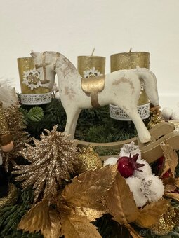Adventní věnec - British Elegance - Luxusní Dekorace - 3