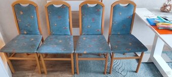 rozkladací stůl +židle - 3