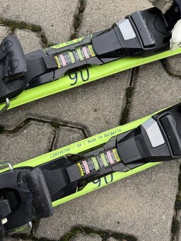 Dětské lyže Salomon 90 cm a boty Atomic - 3