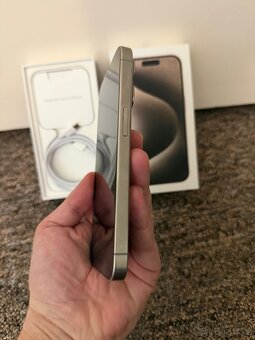 Apple iPhone 15 Pro 512gb Natural Titan. TOP STAV - 3