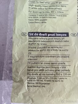 Prodám síť do dveří . - 3