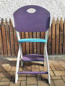 rostoucí židle - dřevěná - 3