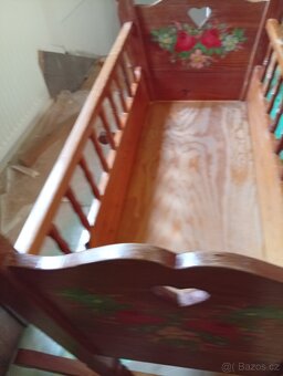 Kolébka dětská, ruční výroba - 3