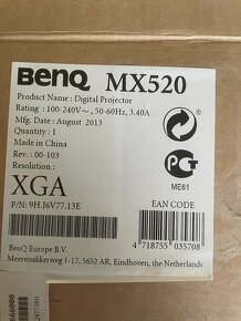 BenQ DLP Projektor MX520 - 3