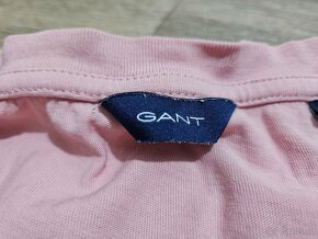 Dámské tričko Gant růžové vel. M - 3