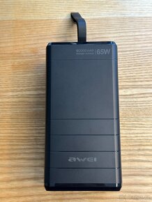 NOVÁ powerbanka Awei 50000mAh 65W i pro notebook USB+2xUSB-C - 3
