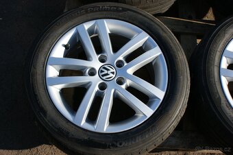 R16 kola originál VW a taky na Audi Seat Audi letni pneu - 3