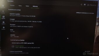 Notebook Lenovo Legion5 rtx3060 17' - 3