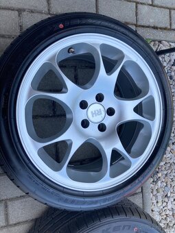Alu kola RH 5x100 17” nové pneu 225/45/17 - 3