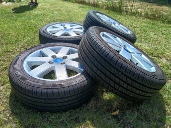 Alu kola Ford 6J x 16H2 ET47,5; pneu 195/55 R16 H - 3