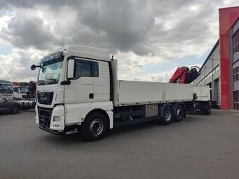 MAN TGX 26.510 - 6x2 – Valníková Souprava + HR-Fassi F235 - 3