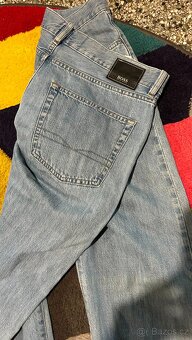 HUGO BOSS SLIM-FIT pánské džíny denim w 36 l 36 - 3