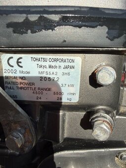 Set zodiac zoom 310 a Tohatsu 5hp čtyřtakt - 3