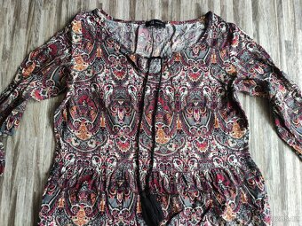 Různé šaty s tříčtvrtečním a douhým rukávem - vel. 36 - 3