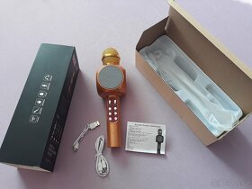 Bluetooth mikrofon bezdrátový reproduktor/karaoke - 3