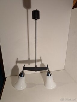 pěkný starý Brusel dvouramenný funkční lustr - 3