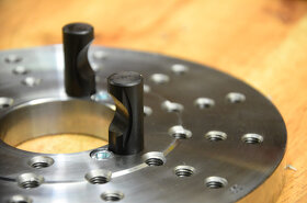 Lícní deska 188mm pro soustruh SM16 - 3