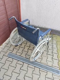 Prodám mechanický invalidní zesílený vozík - 3