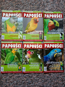 Časopis Papoušci (ročníky: 2011,2014,2015,2017,2021,2023) - 3