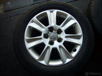 LETNÍ ALU KOLA AUDI-VW-ŠKODA-SEAT 16" 5x100 6,5" et-34, - 3