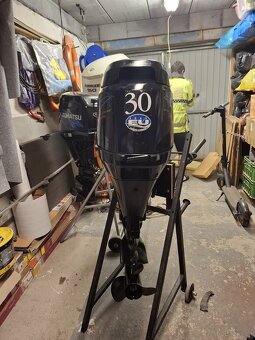 Lodní motor Tohatsu MFS30B (30HP) + nová plynová páka - 3