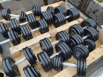 SADA činek jednoruček 5-40kg (celkem 675kg) - 3