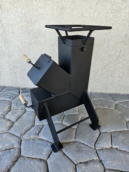 Raketová kamna na dřevo - 3