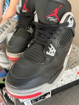 Jordan 4 Retro Bred Reimagined GS - 3
