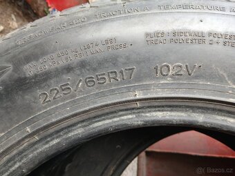 letni pneu nankang 225/65 R17 se vzorkem 4,5mm - 3