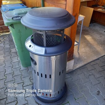 Plynové topidlo enders vulano 11 kW nerez - 3