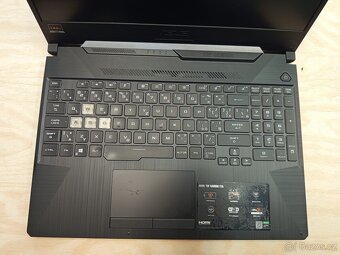 Notebook herní asus Tuf gaming přepastovaný - 3
