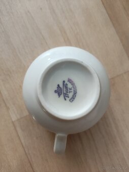 6 x retro presso šálky s talířkem - 3
