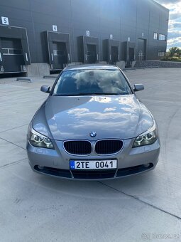 BMW E60 525i 141kw M54 Manuál✅Černá kůže - 3