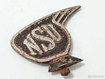 Starý znak NSU na motorku - 3