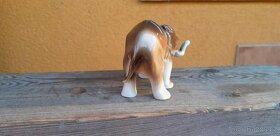 A28 Stará porcelánová soška slůněte slon DUX - 3