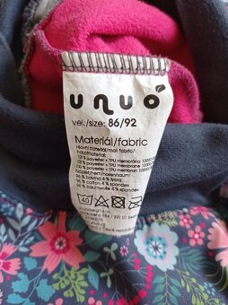 Softshellové kalhoty unuo 86/92 batolecí - 3