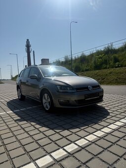 Volkswagen Golf 7 variant 1,6 TDI 81KW. Tažné,NAVI, LED - 3