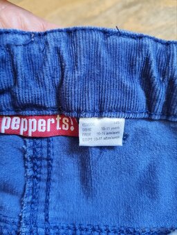 manšestrové kalhoty vel 146 - 3