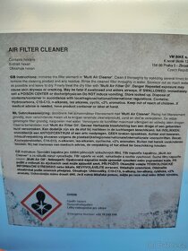 Multiair cleaner + oil, čistič a impregnace K&N a Pipercross - 3